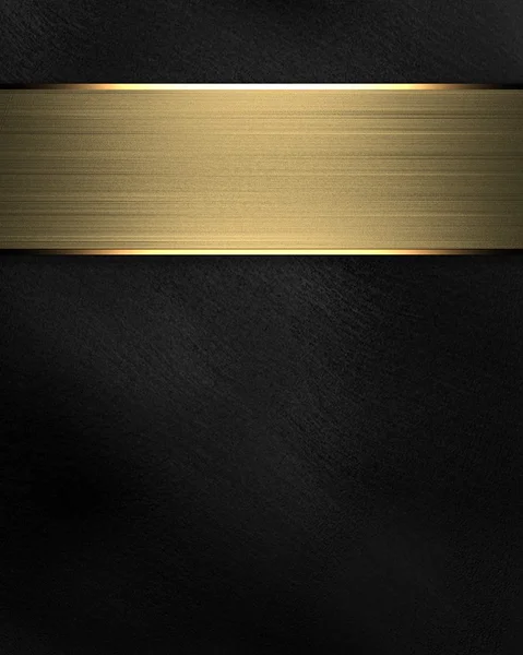 siyah arka plan ile altın bant