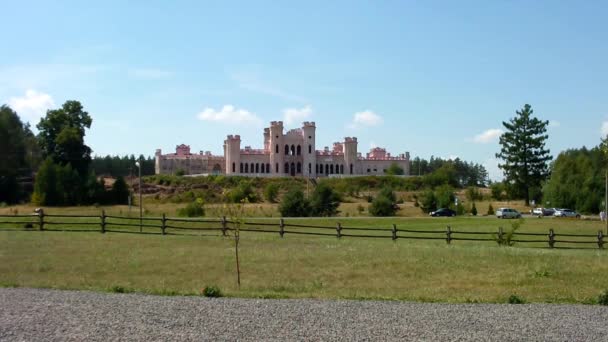 El palacio Puslovskih — Vídeos de Stock