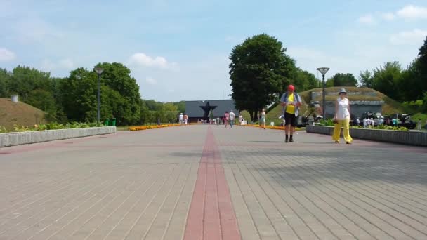 Monumento a "A Estrela " — Vídeo de Stock