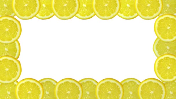 Cadre de tranche de citron rotatif 