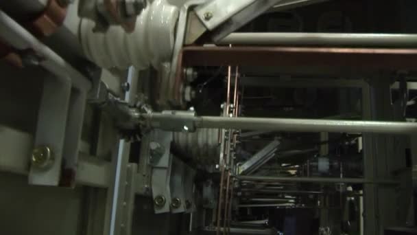 높은 전압 전원 변전소 — 비디오