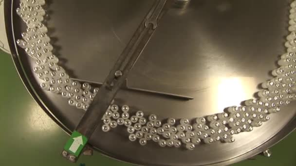 Zautomatyzowanej produkcji leków. — Wideo stockowe