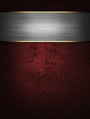 eski kırmızı arka plan ile yazmak için yeşil bir tabela