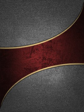 tasarım şablonu. Kırmızı işaretli güzel metalik dokusu.