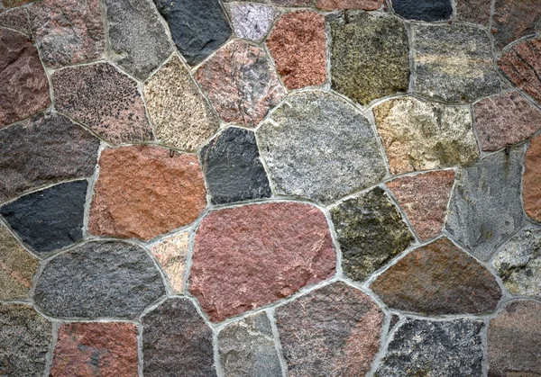 Old wall lined with stones — Stock Photo, Image