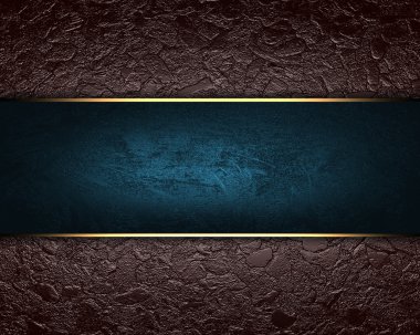 arka plan ile yazmak için mavi tabela.