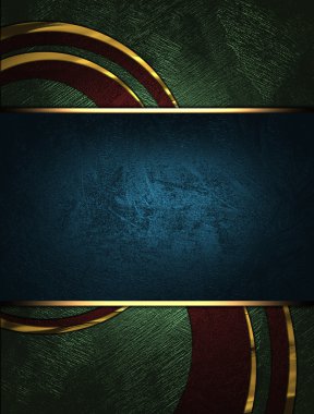 güzel yeşil arka plan deseni ve mavi nameplat