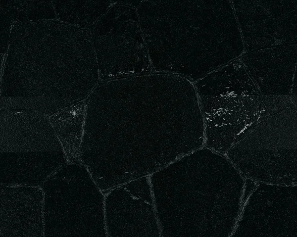 Black texture with cracks — Stock Photo, Image