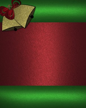 yeşil bir arka plan üzerinde kırmızı yaprak