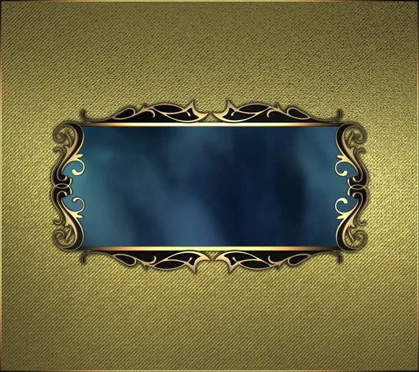 altın arka plan ve kenarlardaki desenli altın üye.