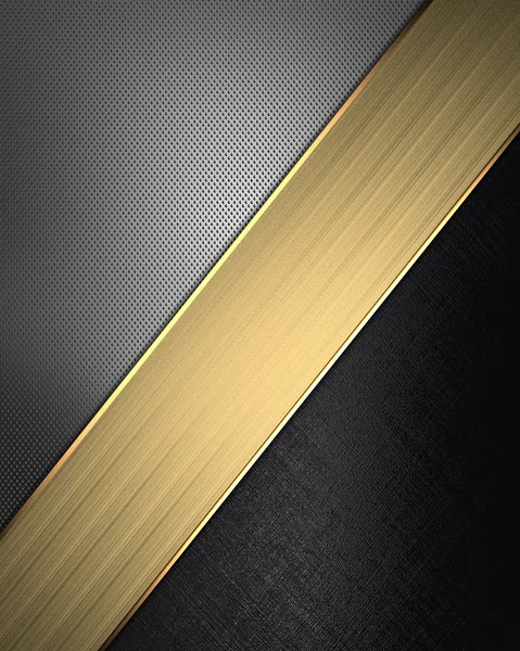 Black background, and metallic background, — Stock Photo, Image