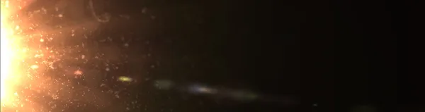 mercek parlaması yıldız, güneş. arka plan ışınları.