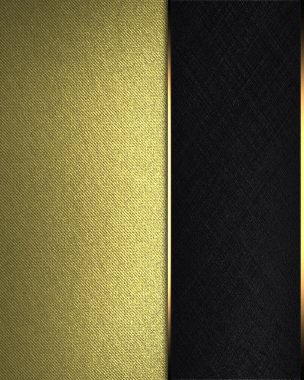 altın arka plan metni siyah tabela ile