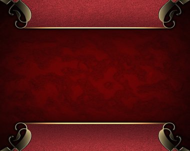 desenli kırmızı kenarlıklı kırmızı arka plan.