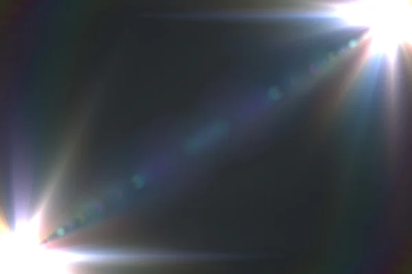 Star, sun with lens flare. Rays background — Stock Photo, Image