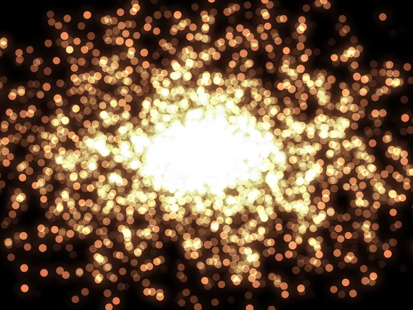 Design template - closeup view of burning sparkler. Colorful Particles — Stock Photo, Image