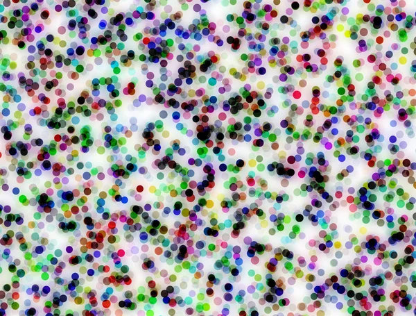 Wielu koraliki (konfetti). szablon karty z pozdrowieniami — Zdjęcie stockowe