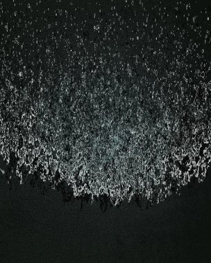 soyut mavi dokulu beyaz parçacıklar ve.