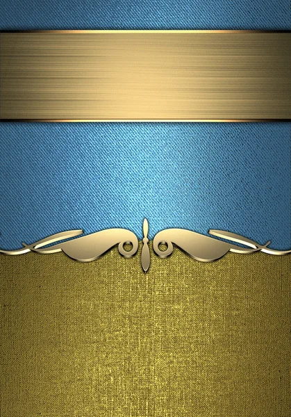 metin ve altın şerit için Altın plakalı siyah zengin doku