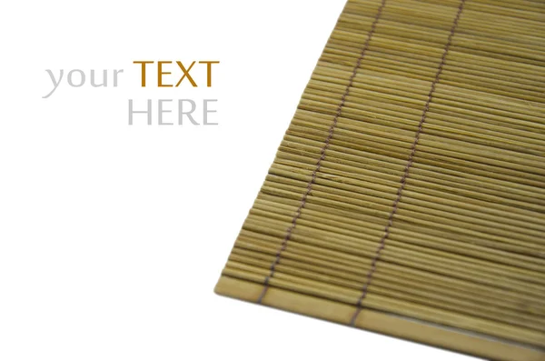 Bamboo Tray for background and promises. — Stock Photo, Image