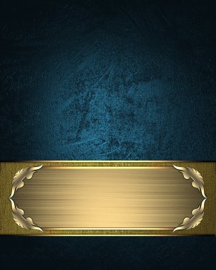 tasarım şablonu - kırmızı doku altın isim levhası ile altın trim ile.