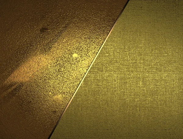 Oro una textura separada cinta de oro — Foto de Stock