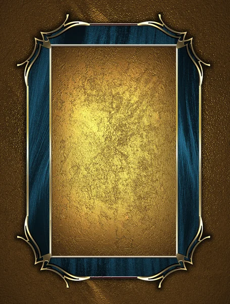 tasarım şablonu - altın plaka ve gold süsleme ile sarı doku