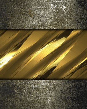 altın arka plan paslı kenarlı.