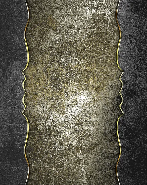 Stary tło żelaza z antykami żelaza krawędzi — Zdjęcie stockowe