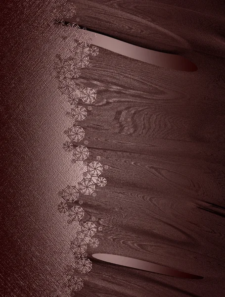 Tekstur coklat abstrak dengan pola — Stok Foto