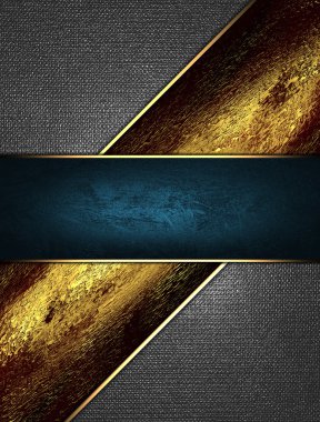 yazmak için kırmızı ve sarı bir plakalı metal arka plan