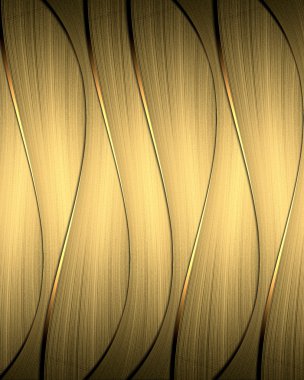 Altın trim akmak Altın çizgili arka plan