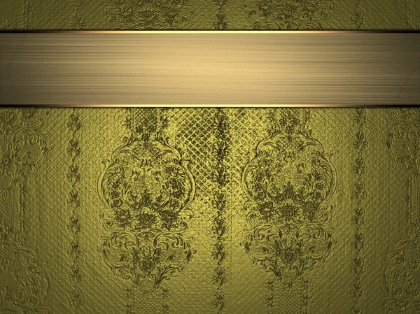 Vintage altın yüzeyi ve altın levha. arka plan veya doku