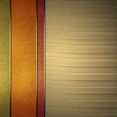 şeritler, çok renkli arka plan ile altın arka plan.