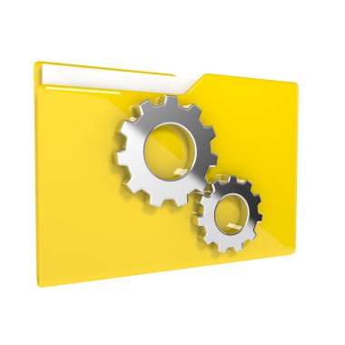 klasör simgesi Dişli çark ile 3D çizimi