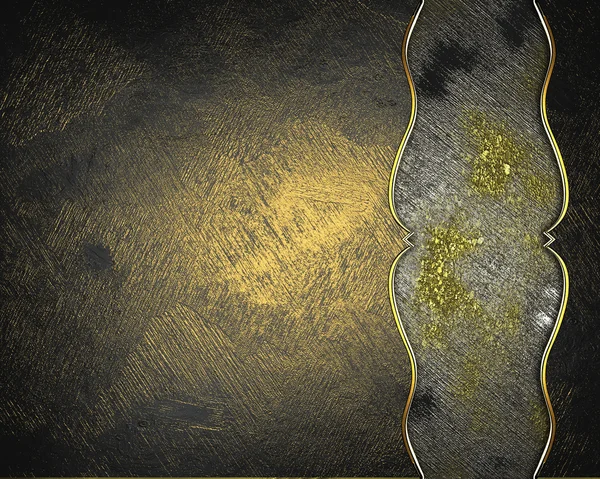 Eski paslı plaka ile Grunge kahverengi arka plan — Stok fotoğraf
