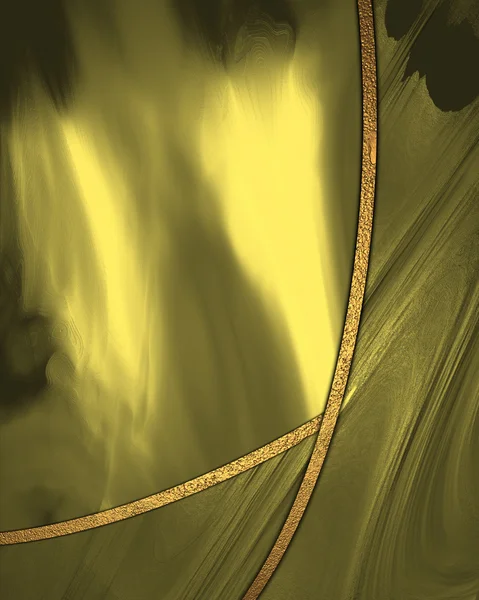 Абстрактный золотой фон с желтой кромкой — стоковое фото