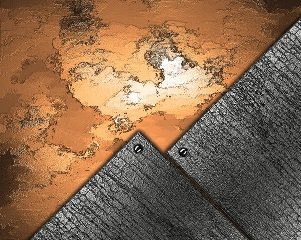 Grunge järn texturerat bakgrund. med de gamla järn-plattorna — Stockfoto