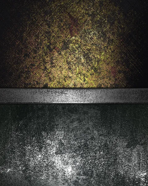 Старая изношенная текстура и текстура металла, разделенная железным поясом — стоковое фото