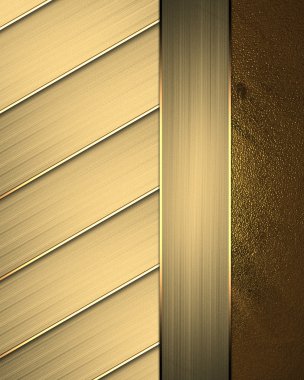 Altın trim akmak Altın çizgili arka plan