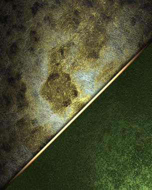 Grunge arka planı yeşil köşesi
