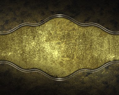 eski metal çerçeve. tasarım şablonu