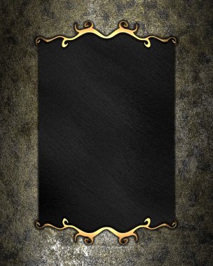 paslı arka plan yazmak için siyah tabela ile