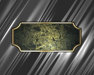 tasarım şablonu. metal işareti ile metal doku arka plan