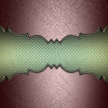 grunge etiketi ile altın kırmızı zemin döşeme