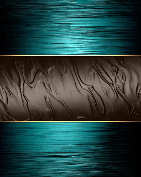 Ярко-синий фон с абстрактными коричневыми промежутками — стоковое фото