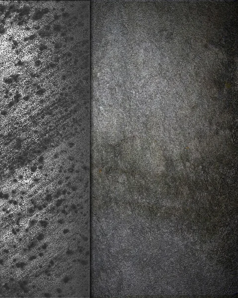 Grunge Concrete background with grunge rusty metal edges. — Stock Photo, Image