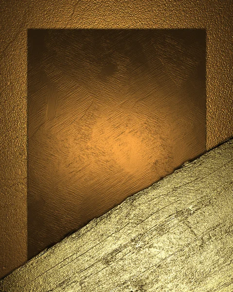Абстрактный золотой каркас с углом. шаблон проекта — стоковое фото