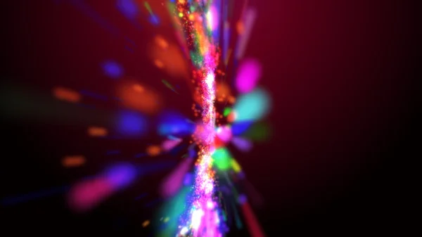 Fond coloré abstrait (Particules de couleur ). — Photo