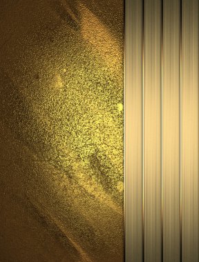 altın arka tarafta altın şeritler ile. tasarım şablonu